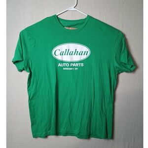 Crazy Dog T-Shirts Callahan‎ Auto Parts Graphic Tommy Boy T-Shirt 3XL Green